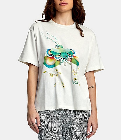 RVCA Fly Guy Anyday Oversized Graphic Tee