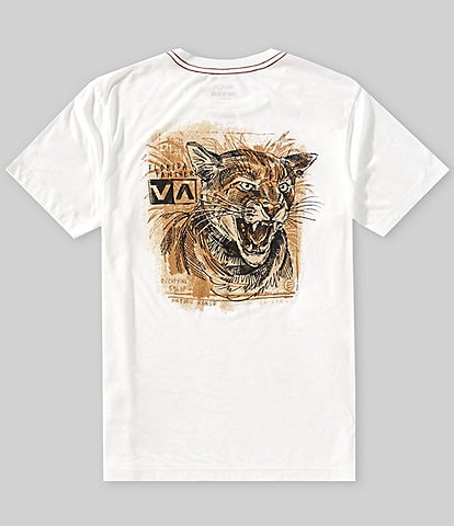 RVCA Horton Panther Short Sleeve Graphic T-Shirt