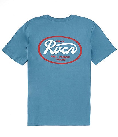 RVCA Oval Script Short Sleeve Graphic T-Shirt