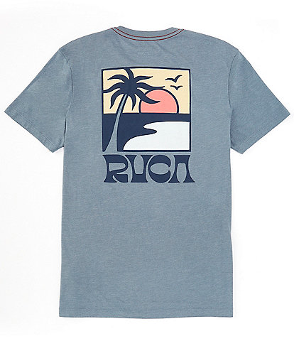RVCA Palm Set Short Sleeve Graphic T-Shirt
