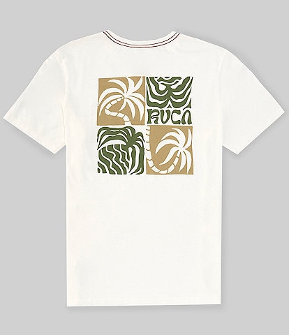 RVCA Short Sleeve Fronds Graphic T-Shirt