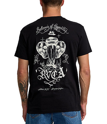 RVCA Short Sleeve Invisible Man Graphic T-Shirt