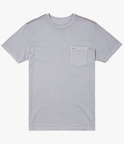 RVCA Short Sleeve Pigment Dyed Jersey T-Shirt