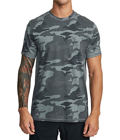 RVCA VA Sport Vent Short-Sleeve Camo Printed Training T-Shirt