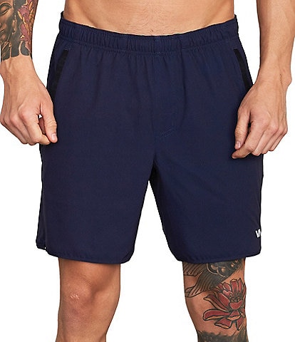RVCA Yogger Performance Stretch 17#double; Outseam Solid Walk Shorts