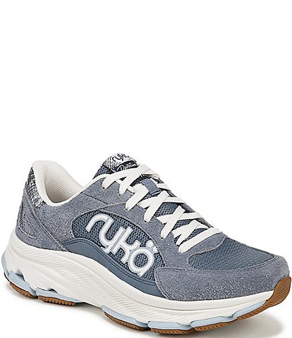 Ryka Devotion X Max Snake Print Walking Sneakers