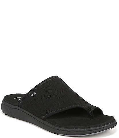 Ryka Margoslide Knit Toe Loop Sport Slide Sandals