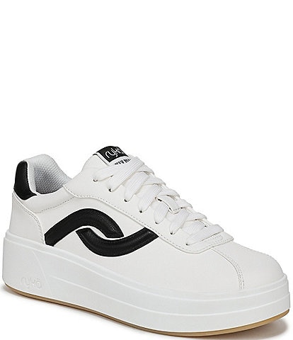 Ryka Women's Viv Max Lace Up Platform Sneakers