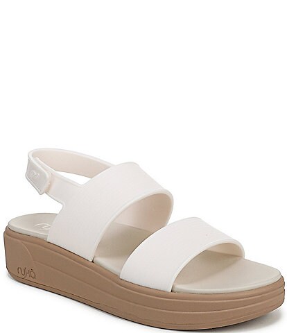 Ryka Women's Viv Vinyl EVA Slingback Sandals