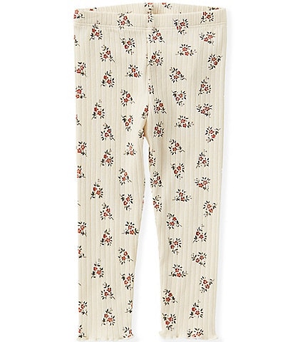 Rylee + Cru Baby Girls Ruby Bloom Leggings