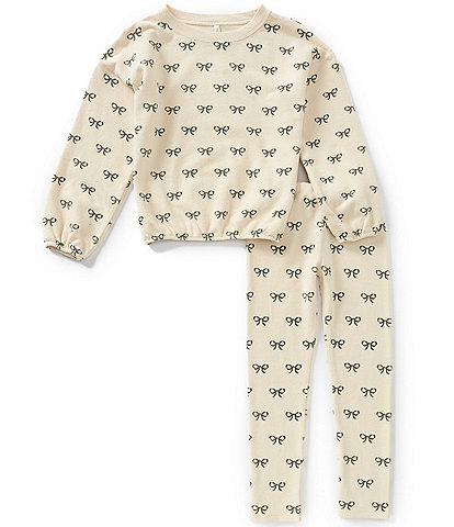 Rylee + Cru Girls Spongey Knit Set