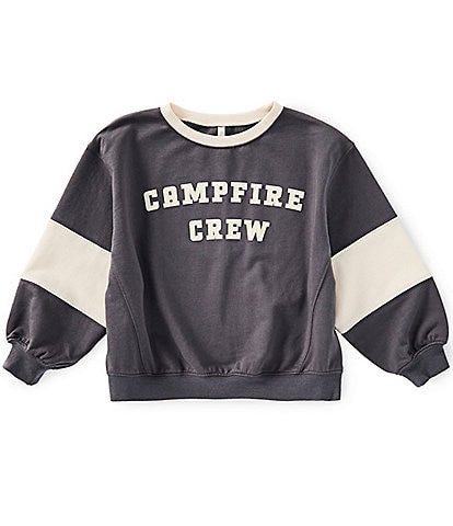 Rylee + Cru Little Boys Campfire Crew Sweatshirt