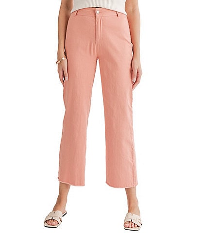 Eileen Fisher Washable Stretch Crepe Slim Pull-On Ankle Pants