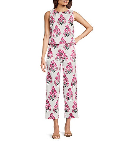 SAIL to SABLE X Amy Littleson McNitt The Jacqueline Sleeveless Tank Pant Set