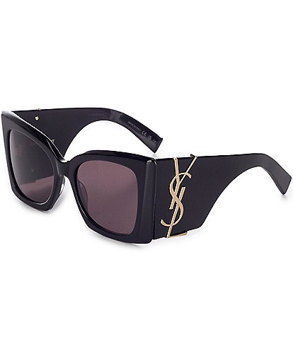 Saint Laurent Women's 58mm Oversized Square Sunglasses - Black