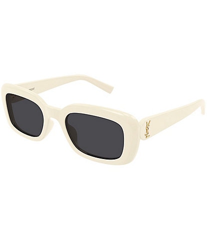 Saint Laurent Women's Monogram 53mm Rectangle Sunglasses