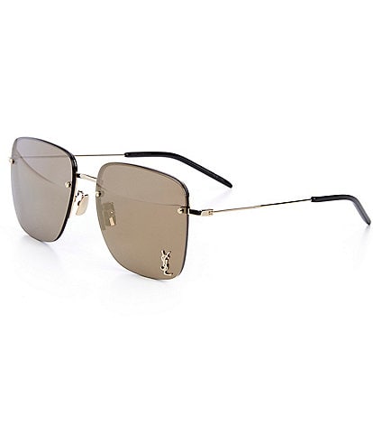 Yves Saint Laurent Women's SL312M Rectangular 58mm Sunglasses