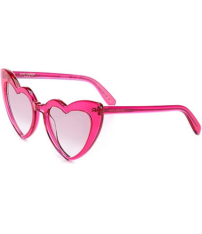 Saint Laurent Women's SL 181 Lou Lou 54mm Heart Sunglasses