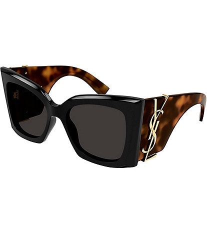 Saint Laurent Women's SL M119 Blaze 54mm Oversized Cat Eye Sunglasses