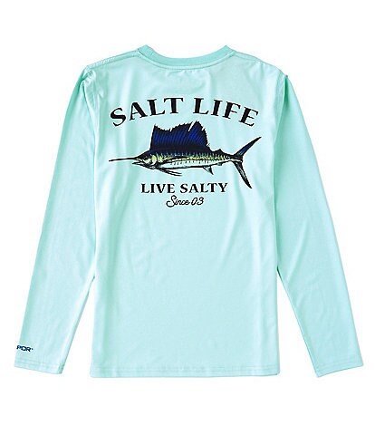 Salt Life Big Boys 6-16 Long-Sleeve Quest SLX UV Sun Tee