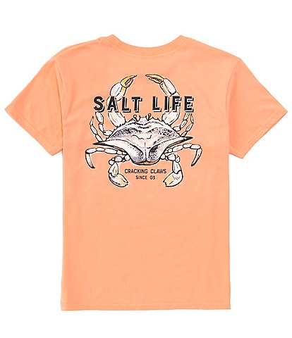 Salt Life Big Boys 8-20 Short Sleeve By The Bushel Graphic T-Shirt