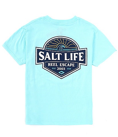 Salt Life Big Boys 8-20 Short Sleeve Easy Days Graphic T-Shirt