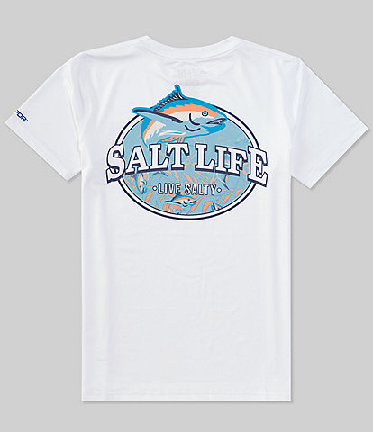Salt Life Big Boys 8-20 Short Sleeve Hide N Sea SLX Graphic T-Shirt