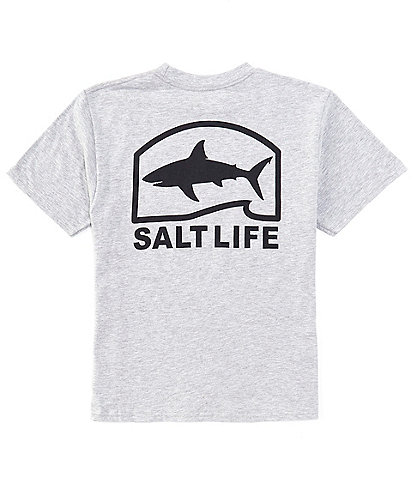 Salt Life Big Boys 8-20 Short Sleeve Shark Graphic T-Shirt