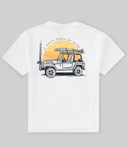 Salt Life Big Boys 8-20 Short Sleeve Utility Vehicle/Fishin' Graphic T-Shirt