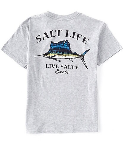 Salt Life Big Kids 6-16 Short Sleeve Quest Graphic Tee