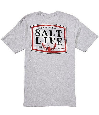 Salt Life Gone Divin Short Sleeve Heathered T-Shirt