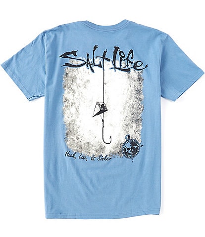 Salt Life Hook Line And Sinker Short Sleeve T-Shirt