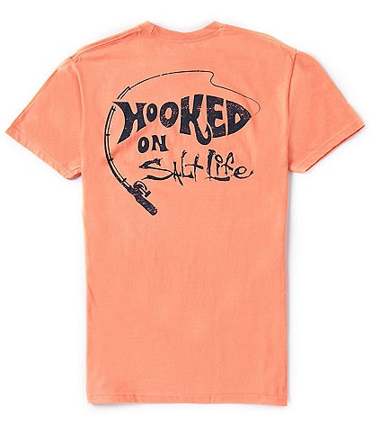 Salt Life Hooked On Short Sleeve Graphic T-Shirt