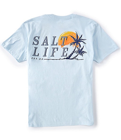 Salt Life Leaning Palms Short-Sleeve Tee
