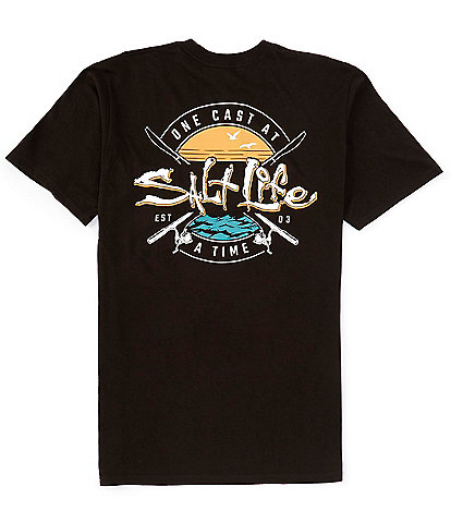 Salt Life One Cast At A Time Short Sleeve T-Shirt