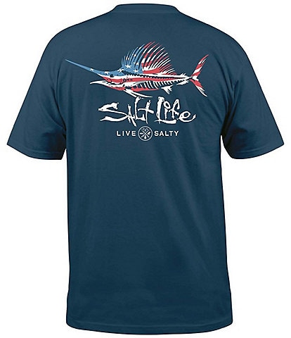 Salt Life Sailfish 'N Bones Short Sleeve T-Shirt