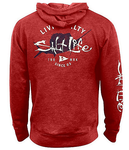 Salt Life Salty Sailing Long Sleeve French Terry Hoodie