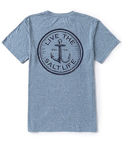 Salt Life Short Sleeve At Anchor Tri-Blend T-Shirt