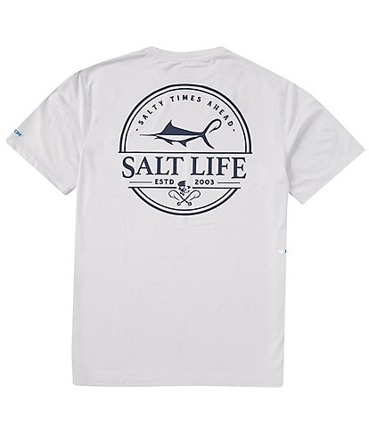 Salt Life Short Sleeve Dragnet SLX Performance Graphic T-Shirt
