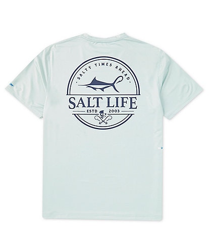 Salt Life Short Sleeve Dragnet SLX Performance Graphic T-Shirt