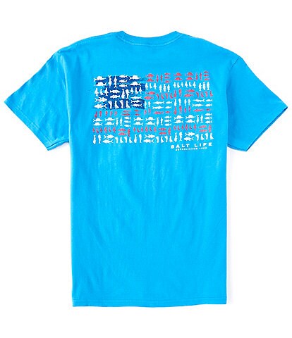Salt Life Short-Sleeve Fish Pride Graphic T-Shirt