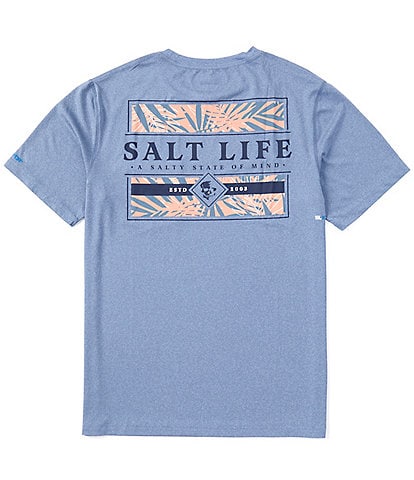 Salt Life Short Sleeve Jungle Vibes SLX Performance T-Shirt