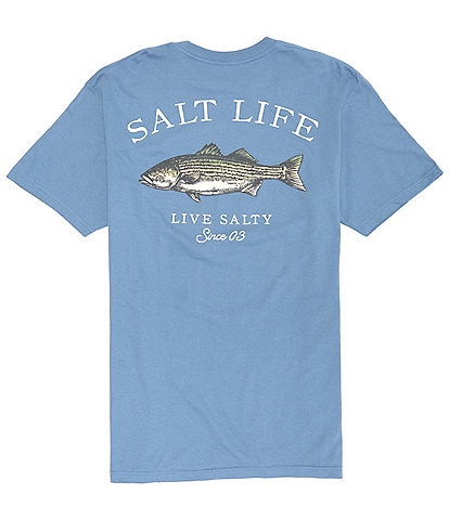 Salt Life Striped Bass Short-Sleeve Tee