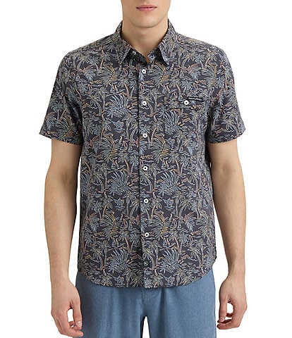 Salt Life Tropical Sunday Printed Short Sleeve Performance Woven Shirt
