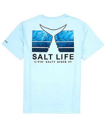 Salt Life Tuna Storm Short Sleeve SLX Performance T-Shirt