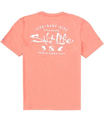 Salty Captain Fishing Shirt - Kids - Pink