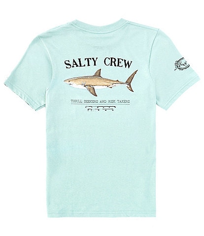 Salty Crew Big Boys 8-20 Short Sleeve Bruce Graphic T-Shirt