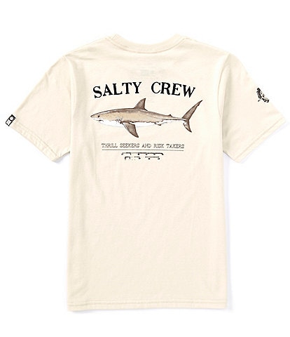 Salty Crew Big Boys 8-20 Short Sleeve Bruce Graphic T-Shirt