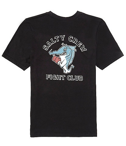 Salty Crew Big Boys 8-20 Short Sleeve Fight Clue Graphic T-Shirt