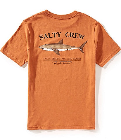 Salty Crew Big Boys 8-20 Short Sleeve Lurking Graphic T-Shirt
